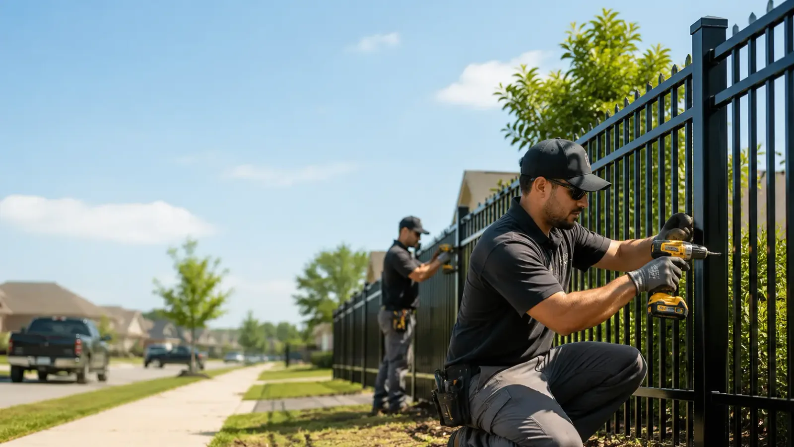 Metal Fence Installation in Mcadoo, PA